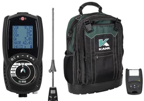 Kane 958 Commercial Flue Gas Analyser Norrscope 9806